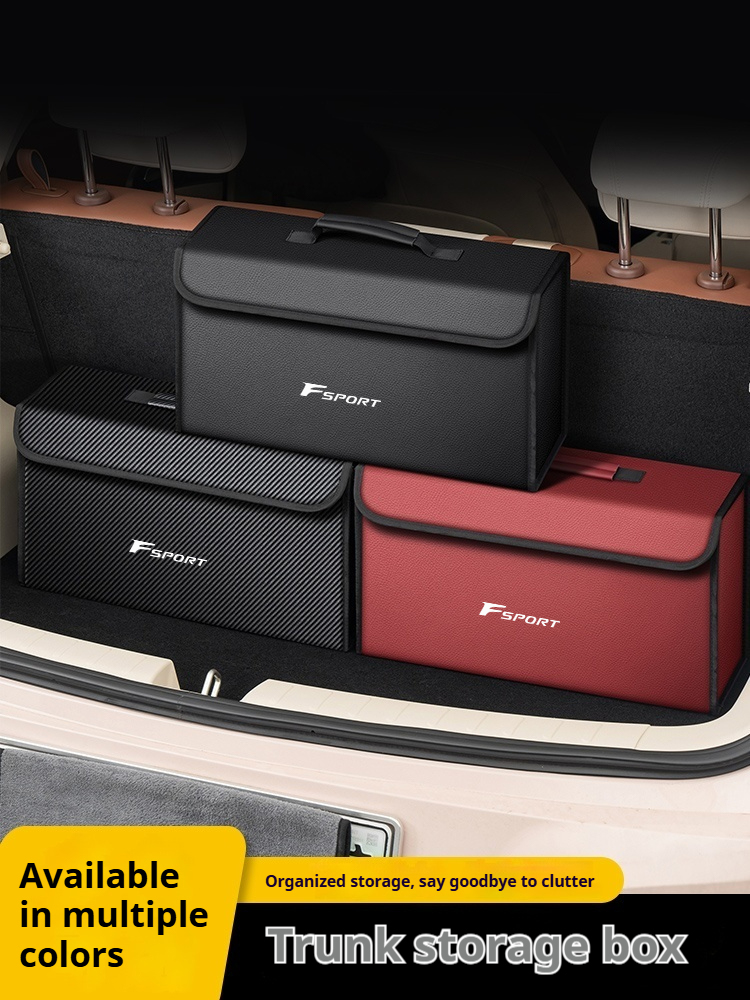 กล่องเก็บของท้ายรถ Lexus F Spo - Car Trunk Organizer Foldable Storage Box บทวิจารณ์และราคา