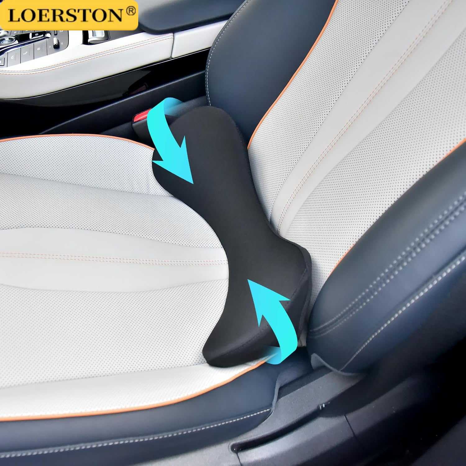หมอนรองหลังอเนกประสงค์ รองรับห - Memory Foam Car Neck Pillow Lumbar Support บทวิจารณ์และราคา