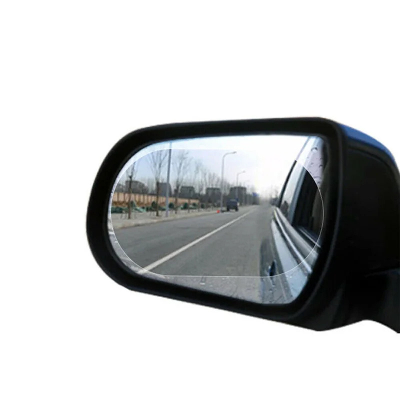 2/4 ชิ้น ฟิล์มกันฝ้า กันแสงสะท - Anti Glare Car Rearview Mirror Film บทวิจารณ์และราคา