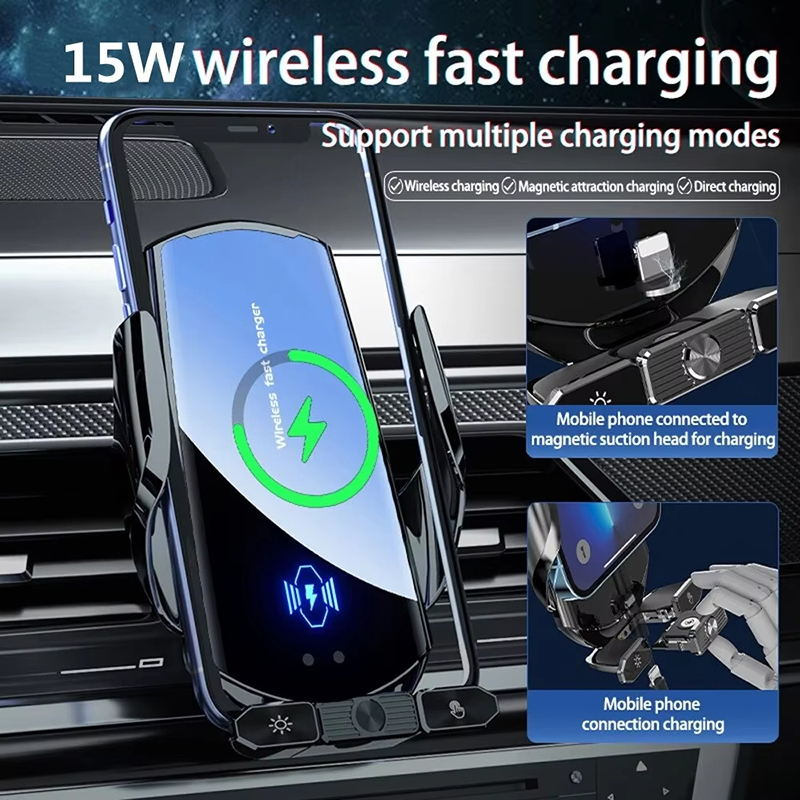 รถไร้สาย Charger Magnetic Fast - Wireless Car Charger Mount Fast Charging บทวิจารณ์และราคา