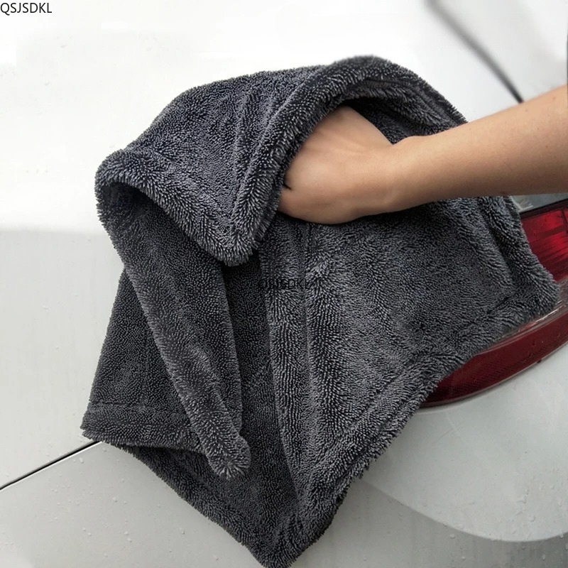 1200GSM/600GSM ไมโครไฟเบอร์ผ้า - Microfiber Car Drying Towel Super Absorbent บทวิจารณ์และราคา