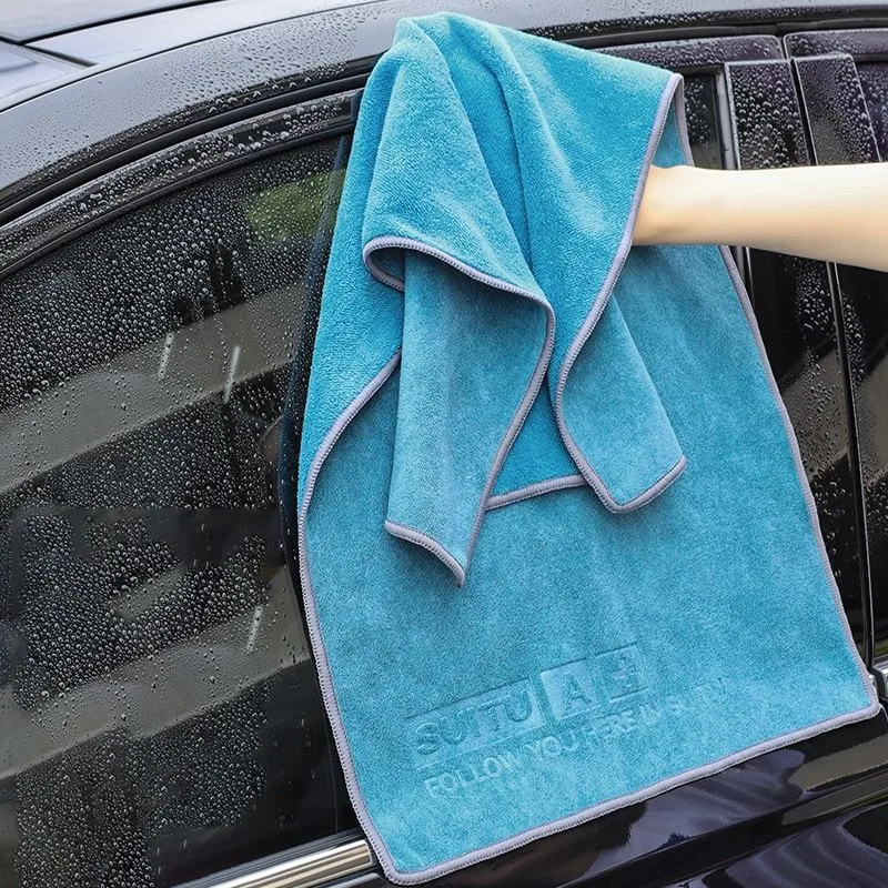 ผ้าไมโครไฟเบอร์ขนสั้นเนื้อนุ่ม - Microfiber Car Drying Towel Super Absorbent บทวิจารณ์และราคา
