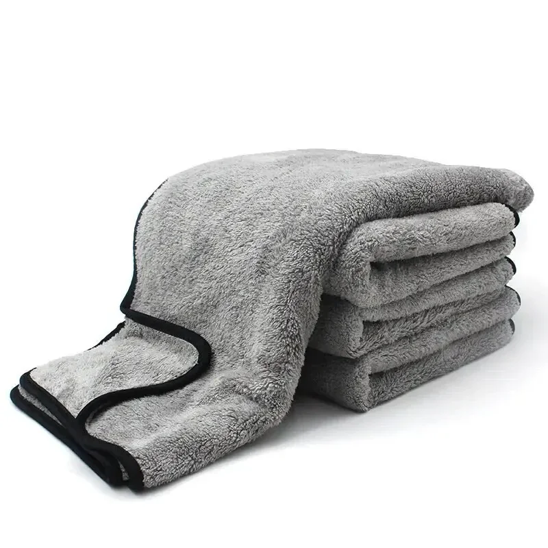 ผ้าขนหนูล้างรถไมโครไฟเบอร์ดูดซ - Microfiber Car Drying Towel Super Absorbent บทวิจารณ์และราคา