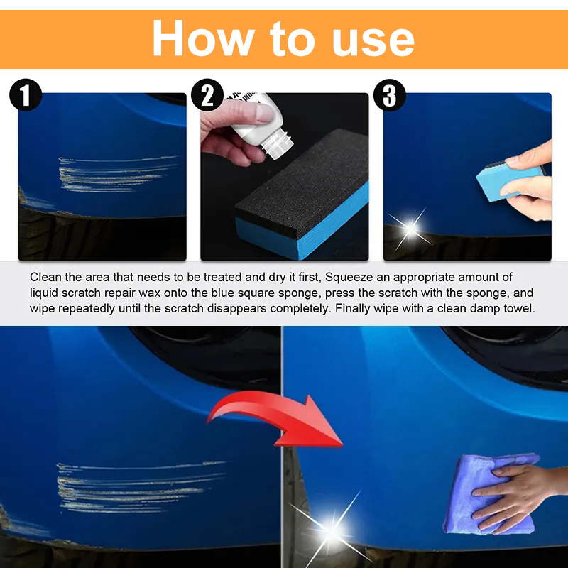 Car Scratch Remover Paint Care - Car Scratch Repair Polishing Wax Paste บทวิจารณ์และราคา