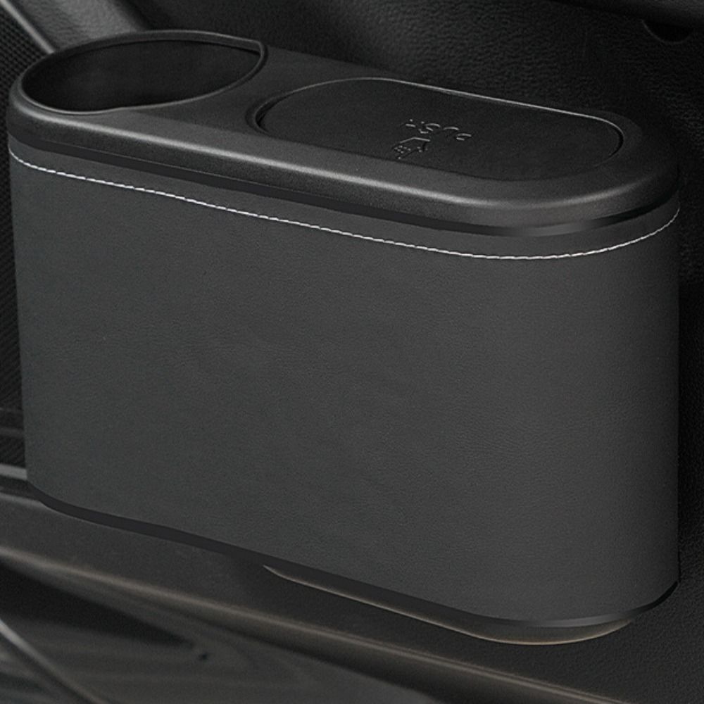 มัลติฟังก์ชั่นพร้อมฝาปิด ถังขย - Waterproof Car Trash Can With Lid บทวิจารณ์และราคา