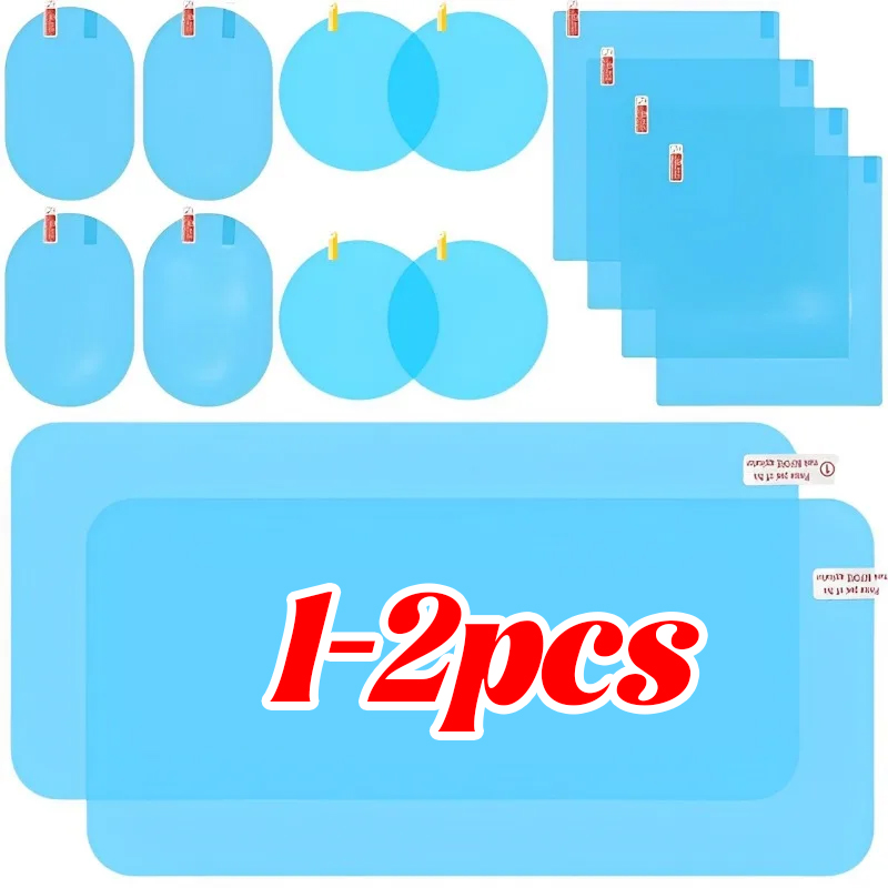 รถกระจกมองหลังป้องกันฟิล์มด้าน - Anti Glare Car Rearview Mirror Film บทวิจารณ์และราคา