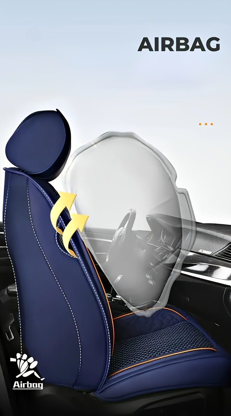 สำหรับ peugeot 206 w205 honda  - Leather Car Seat Covers Full Set Universal บทวิจารณ์และราคา
