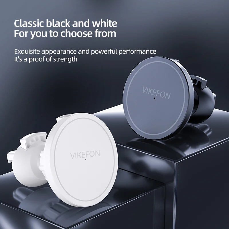 VIKEFON ที่ชาร์จไร้สายแม่เหล็ก - Wireless Car Charger Mount Fast Charging บทวิจารณ์และราคา