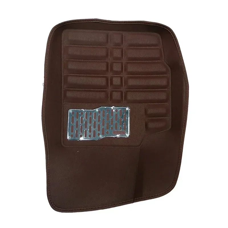5 ชิ้นพรีเมี่ยมทำความสะอาดง่าย - Car Floor Mats Universal Waterproof Leather บทวิจารณ์และราคา