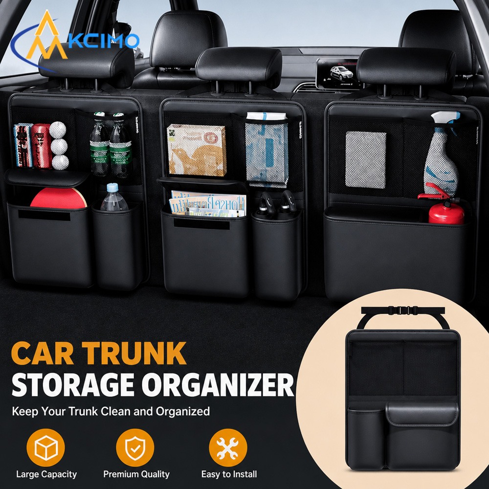 กระเป๋าจัดระเบียบท้ายรถแบบพับไ - Car Trunk Organizer Foldable Storage Box บทวิจารณ์และราคา