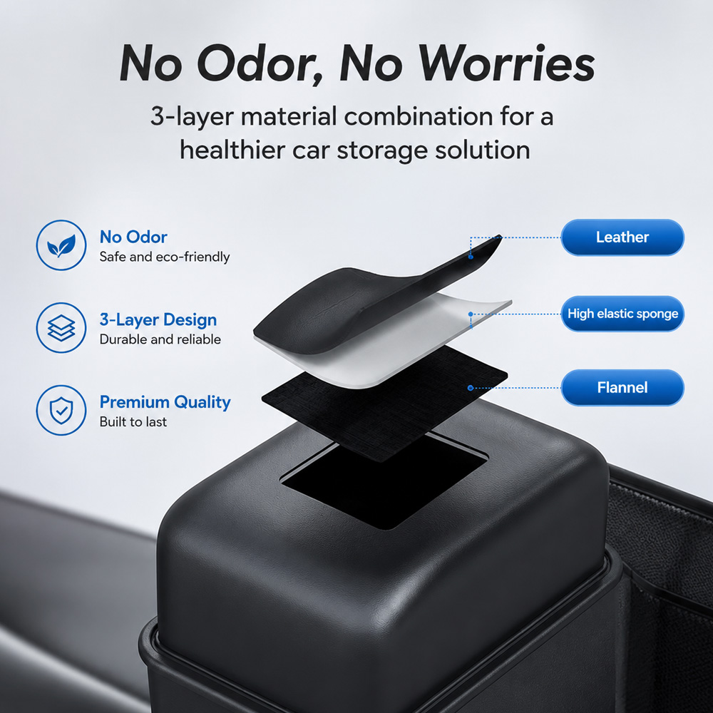 กระเป๋าจัดระเบียบท้ายรถแบบพับไ - Car Trunk Organizer Foldable Storage Box บทวิจารณ์และราคา