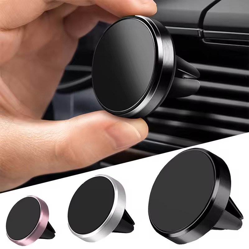 ที่ยึดโทรศัพท์มือถือในรถยนต์แบ - Magnetic Phone Holder For Car Vent บทวิจารณ์และราคา