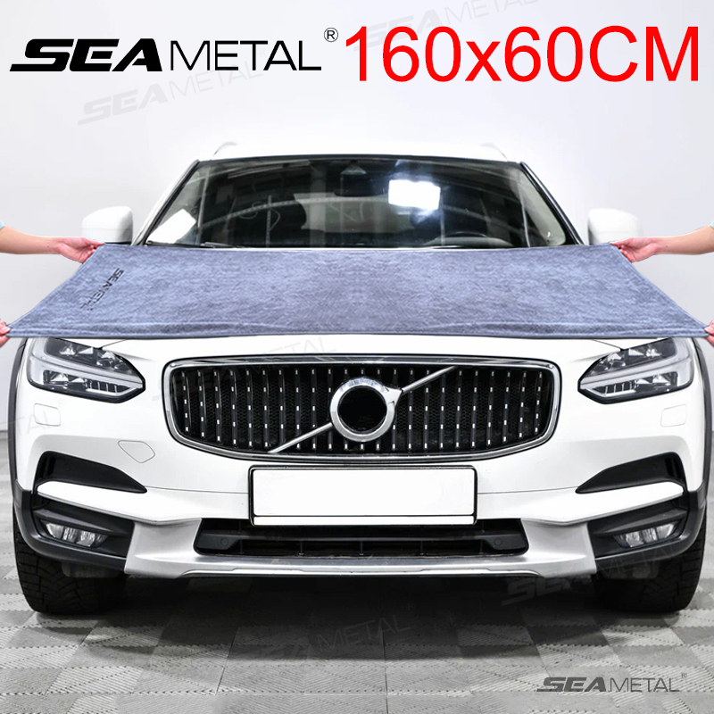 SEAMETAL ล้างรถผ้าขนหนูไมโครไฟ - Microfiber Car Drying Towel Super Absorbent บทวิจารณ์และราคา