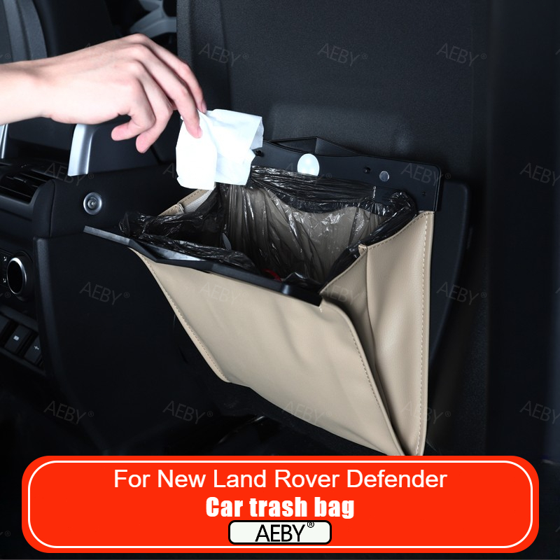 สำหรับรถแลนด์โรเวอร์ ดีเฟนเดอร - Waterproof Car Trash Can With Lid บทวิจารณ์และราคา