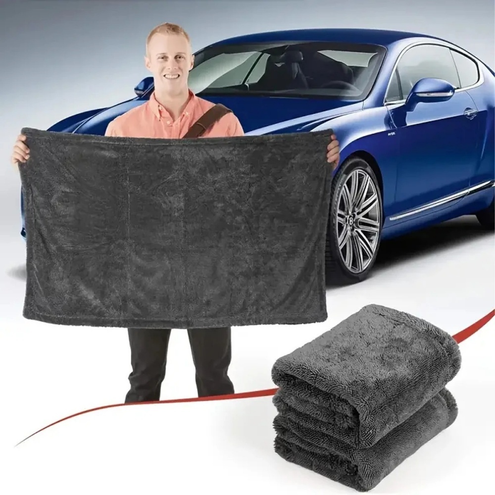 ผ้าไมโครไฟเบอร์สำหรับรถยนต์สีเ - Microfiber Car Drying Towel Super Absorbent บทวิจารณ์และราคา