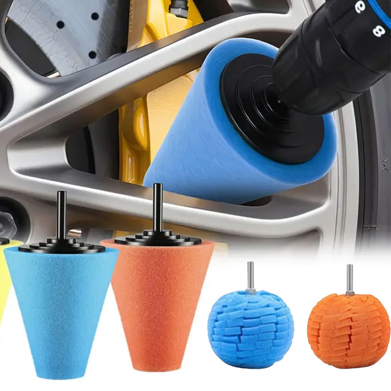 ชุดแผ่นขัดเงารถยนต์ ฟองน้ำขัดเ - Car Care บทวิจารณ์และราคา