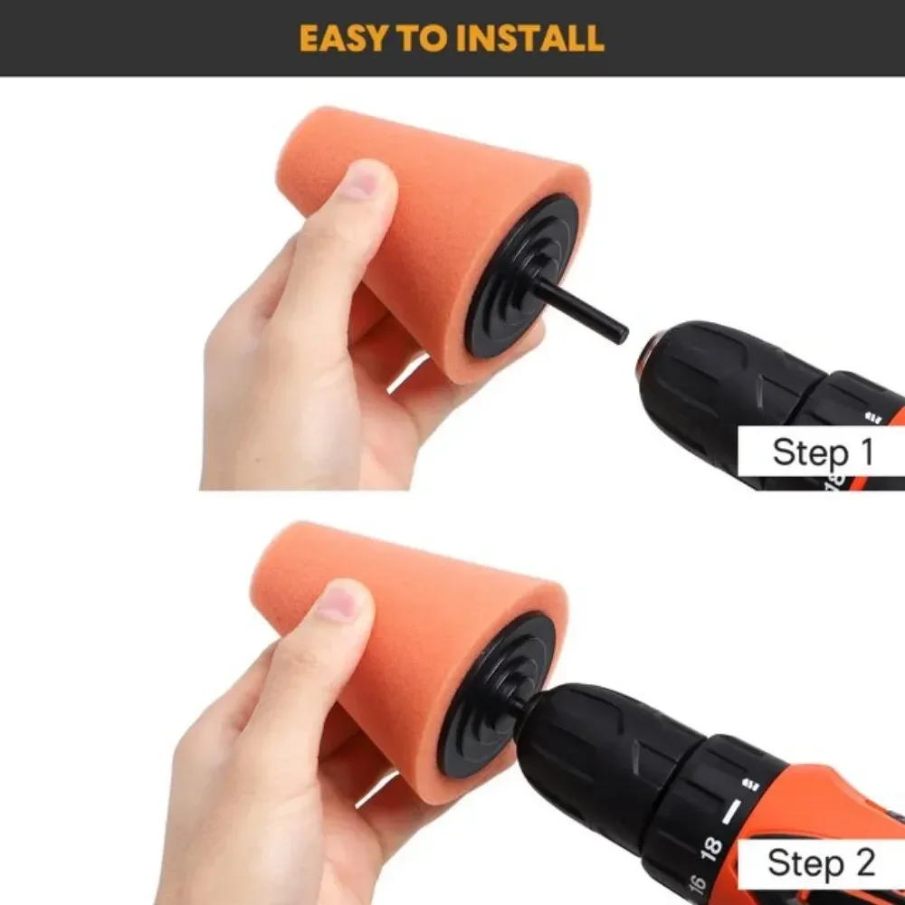 ชุดแผ่นขัดเงารถยนต์ ฟองน้ำขัดเ - Car Care บทวิจารณ์และราคา