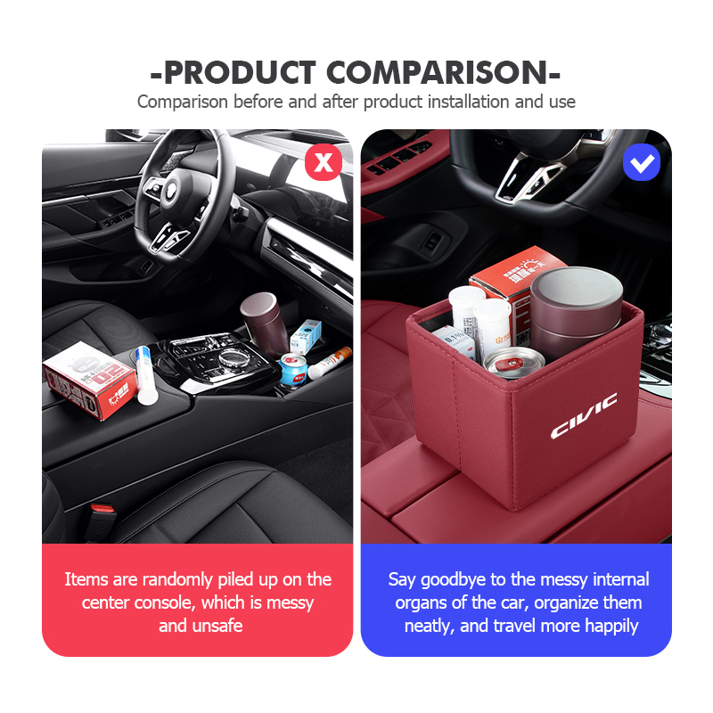 ถังขยะในรถยนต์แบบพับได้กันน้ำส - Waterproof Car Trash Can With Lid บทวิจารณ์และราคา