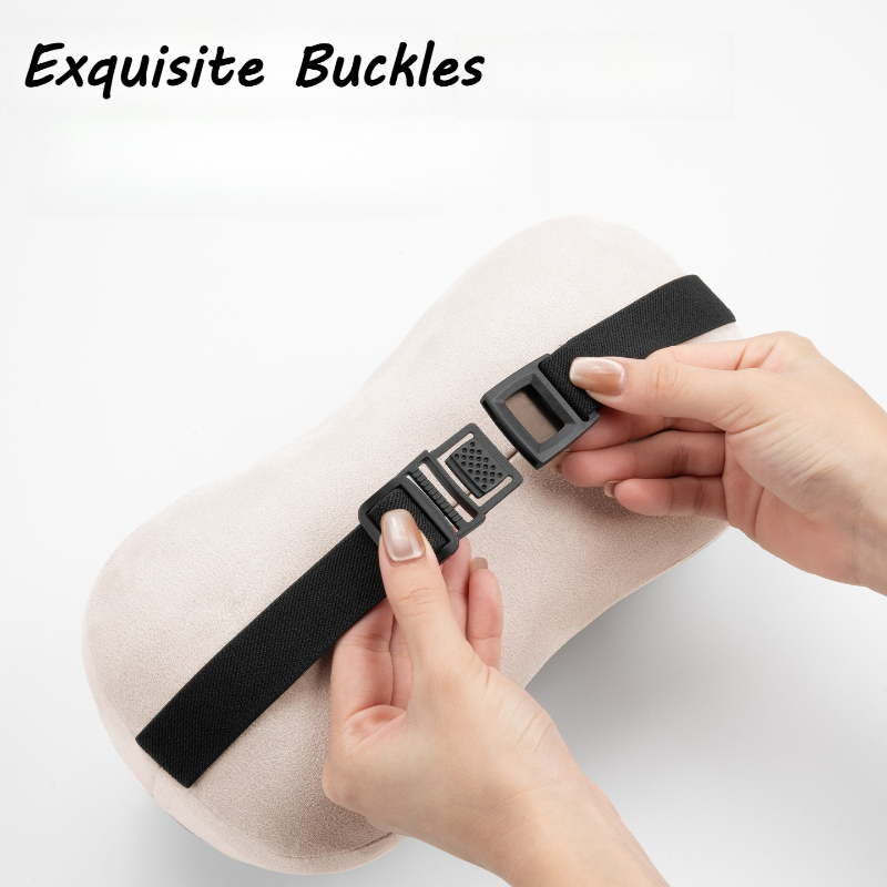 ชุดหมอนรองคอและพนักพิงหลังในรถ - Memory Foam Car Neck Pillow Lumbar Support บทวิจารณ์และราคา