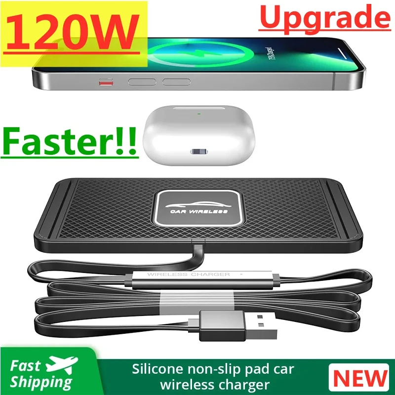 แท่นวางซิลิโคนแบบไร้สายที่ชาร์ - Wireless Car Charger Mount Fast Charging บทวิจารณ์และราคา