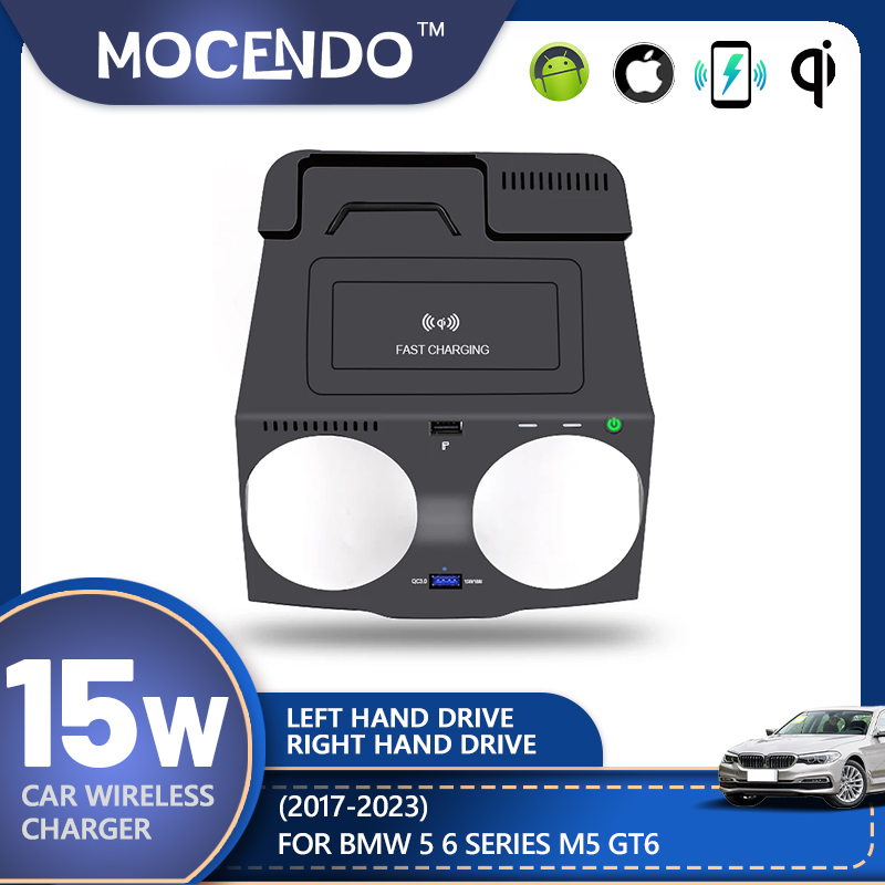 สำหรับ BMW 5 6 Series G30 G38  - Wireless Car Charger Mount Fast Charging บทวิจารณ์และราคา