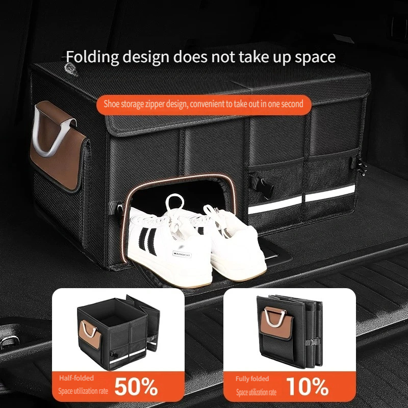 กระเป๋าเก็บของกันน้ำแบบพับได้  - Car Trunk Organizer Foldable Storage Box บทวิจารณ์และราคา