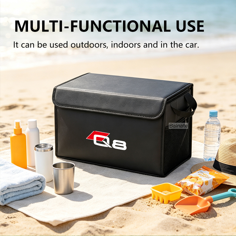 กล่องเก็บของท้ายรถสำหรับ AUDI  - Car Trunk Organizer Foldable Storage Box บทวิจารณ์และราคา